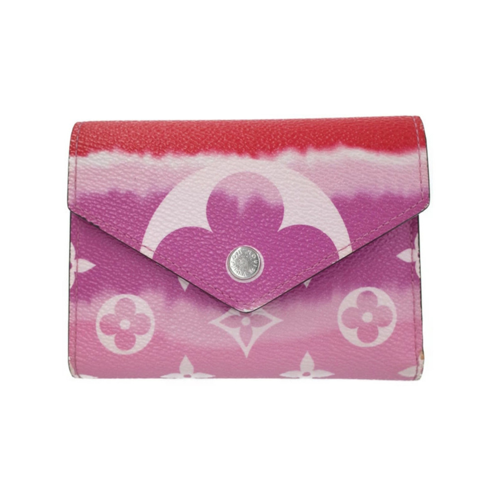 Louis Vuitton LV Escale Portefeuille Victorine Tri fold Wallet